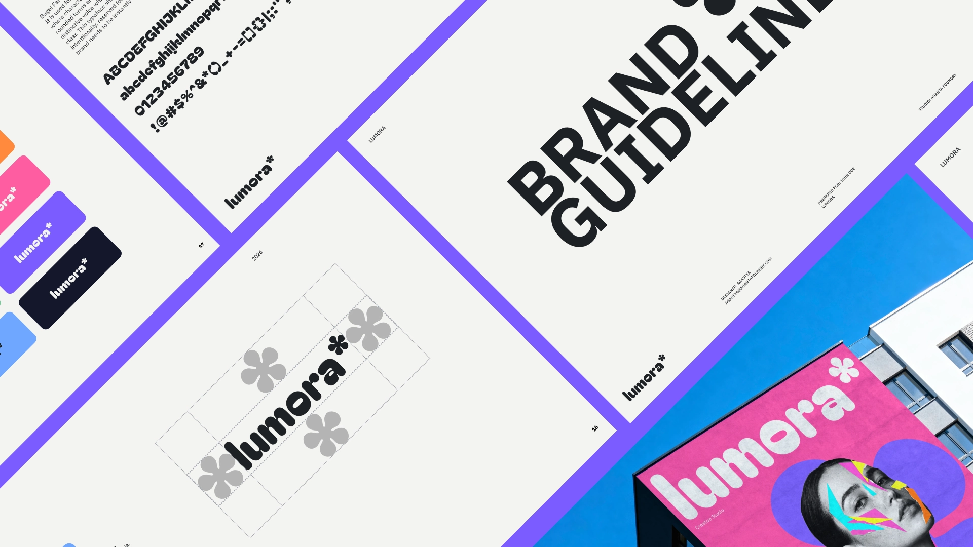 Brand identity board
