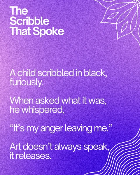 The Scribble That Spoke — poster